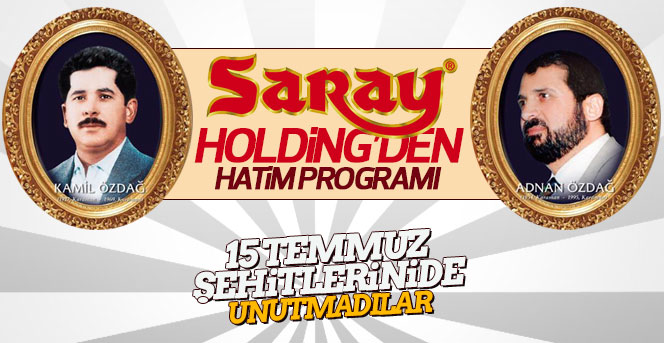 Saray Holding'den Hatim Programı