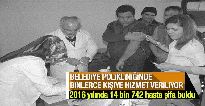 Belediye Polikliniğinde Binlerce Kişiye Hizmet Veriliyor