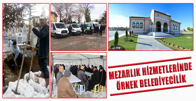 Mezarlık Hizmetlerinde Örnek Belediyecilik