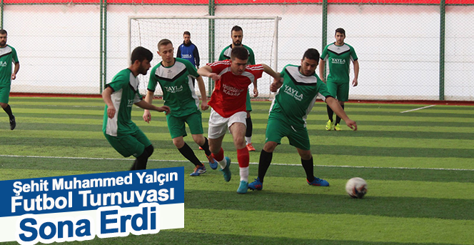 Şehit Muhammed Yalçın Futbol Turnuvası Sona Erdi