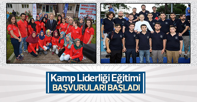 Kamp Liderliği Eğitimi Başvuruları Başladı