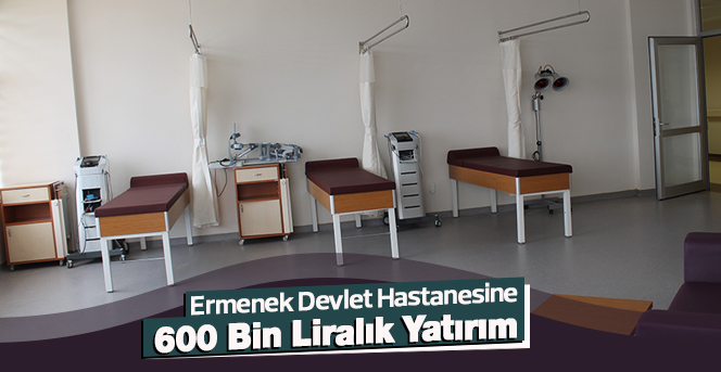 Ermenek Devlet Hastanesine 600 Bin Liralık Tıbbi Cihaz Ve Malzeme Yatırımı