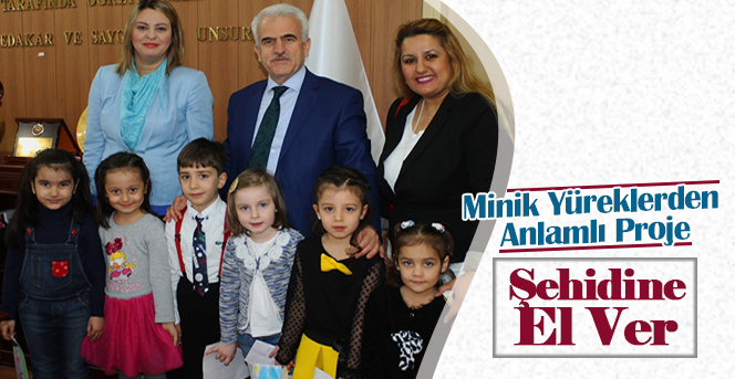 Minik Yüreklerden Anlamlı Proje