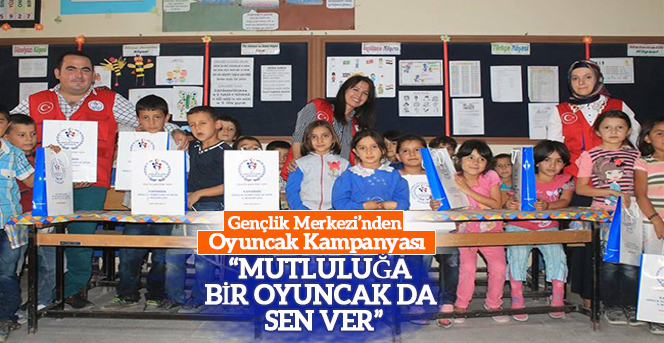 Gençlik Merkezi’nden Oyuncak Kampanyası