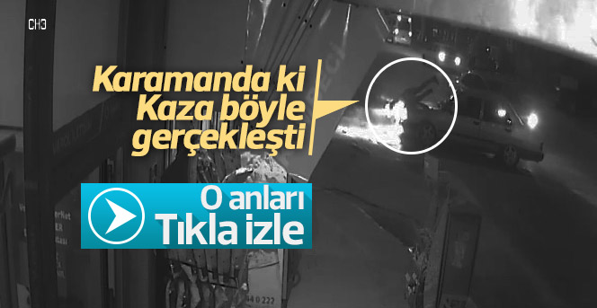 Motosiklet Otomobile çarptı:1 Kişi yaralı