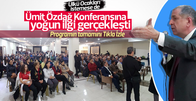 Ümit Özdağ'ın Karaman Konferansı