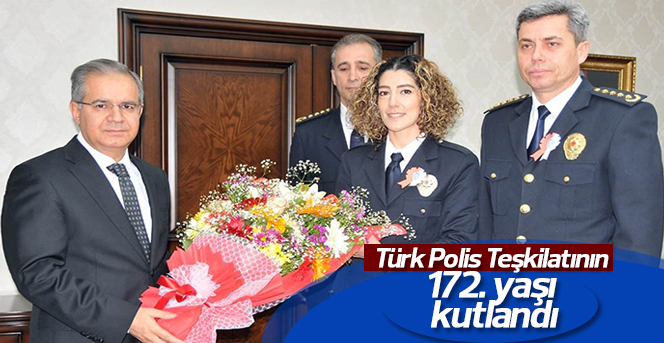 Karaman’da Türk Polis Teşkilatının 172. yaşı kutlandı