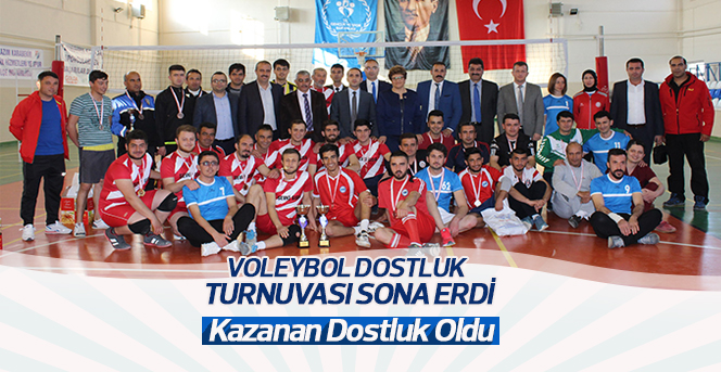 Voleybol’da Kazanan Dostluk Oldu